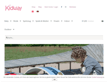 Tablet Screenshot of kidway.at